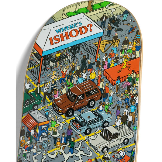 Real Skateboard Deck Wheres Ishod 8.25"