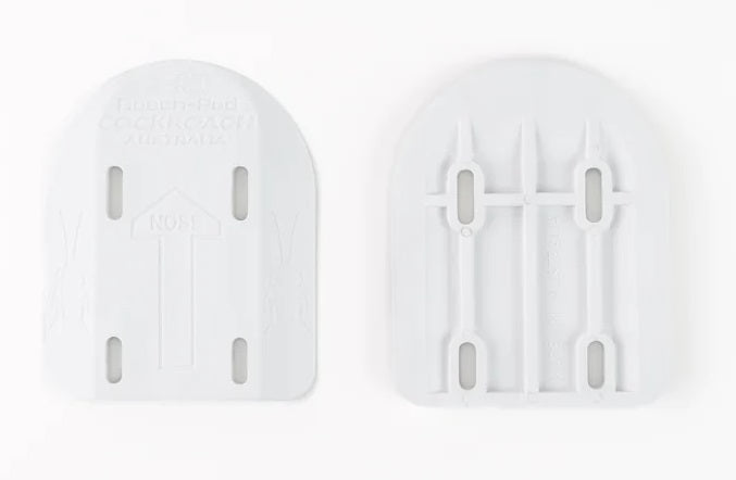 Cockroach Wheels Roach Pods 10mm Riser Pads - White