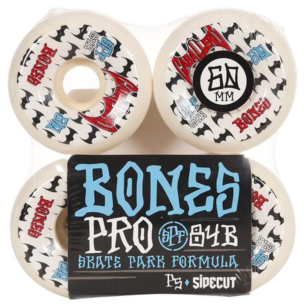 Bones Wheels Cab Bats 60mm P5 Sidecut 84B SPF Steve Caballero