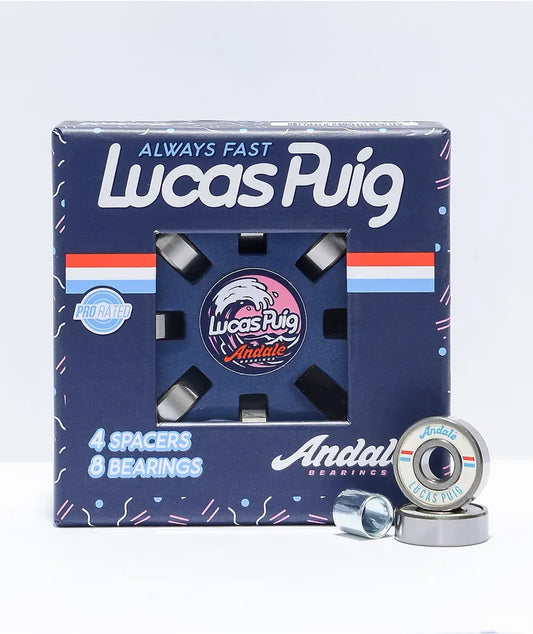 Andale Skateboard Bearings Lucas Puig Signature Pro Model