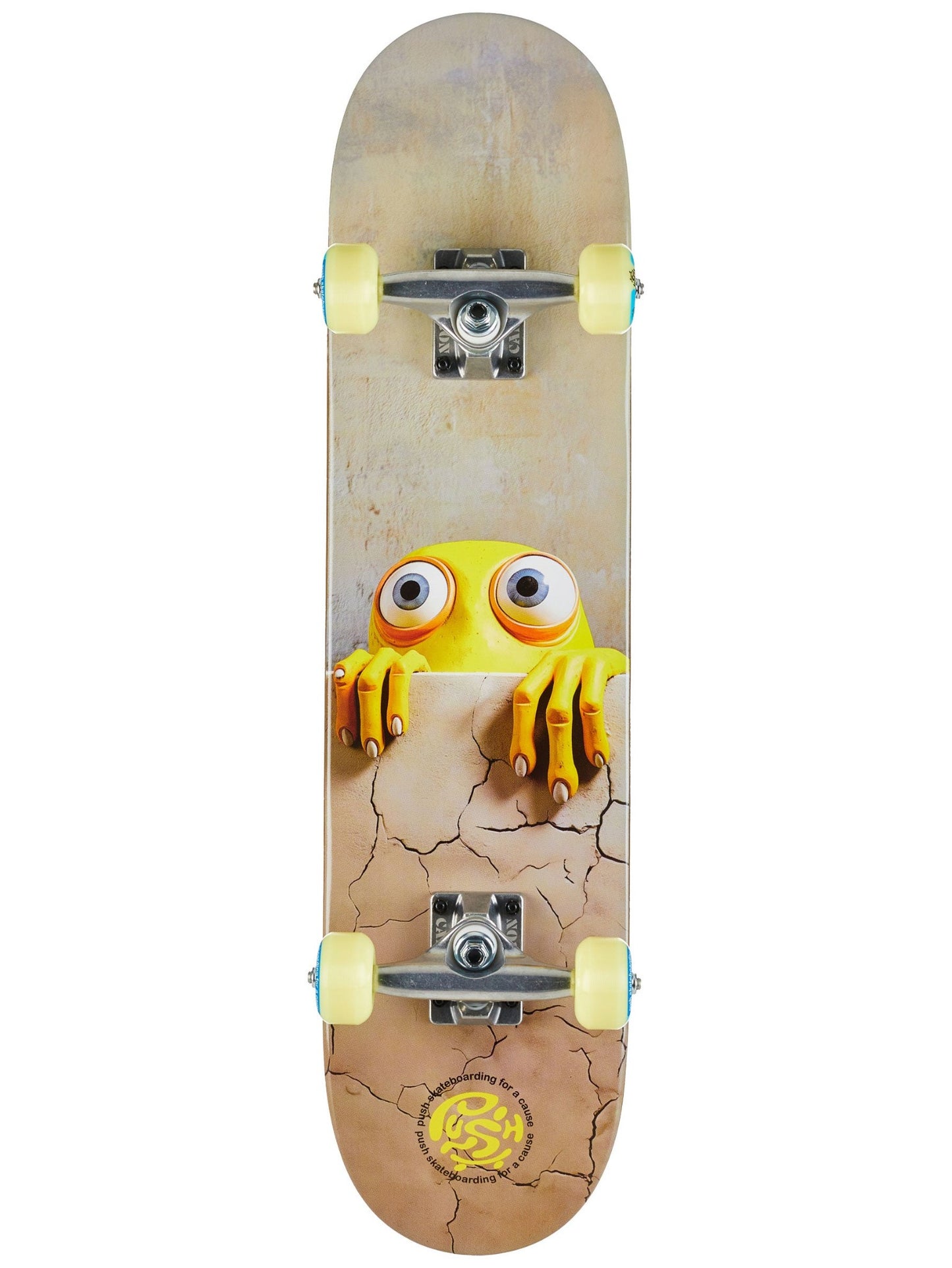 Push Skateboard Complete Peek Over 7 Mini