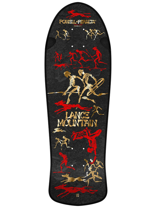 Powell Peralta Deck Bones Brigade Series 16 Lance Mountain Reissue Gold Foil
