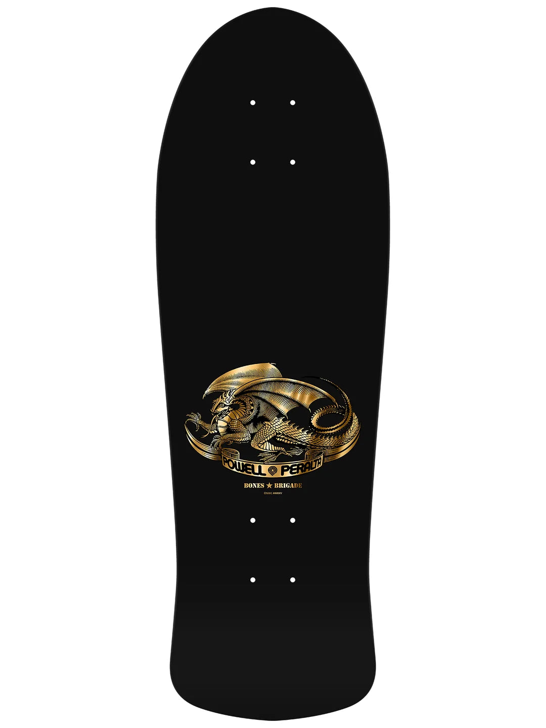 Powell Peralta Deck Bones Brigade Series 16 Lance Mountain Reissue Gold Foil