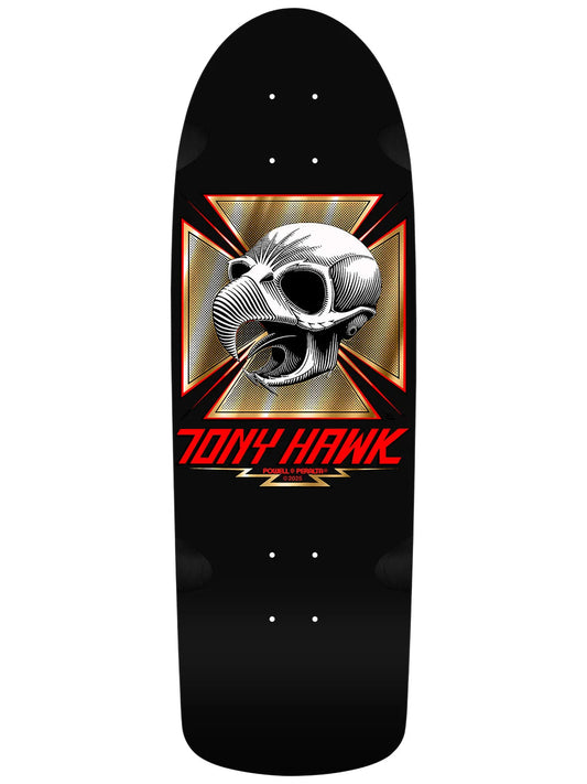 Powell Peralta Deck Bones Brigade Series 16 Tony Hawk Reissue Black Gold Foil