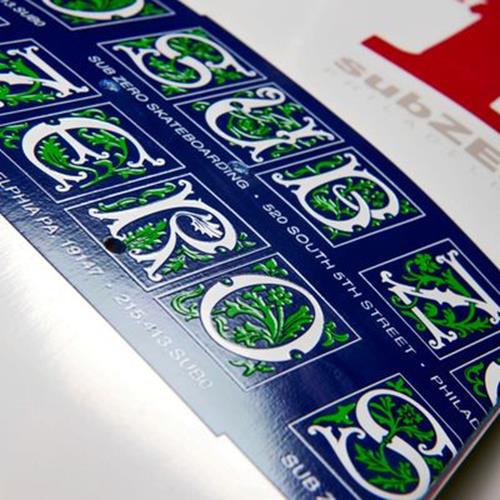 Sub Zero Skateboard Deck Love Park Ll Ex7 8 25