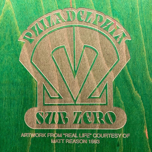 Sub Zero Skateboard Deck Fred Gall Ex7 8 5