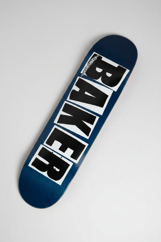 Baker Skateboard Deck Brand Logo Navy 8 5