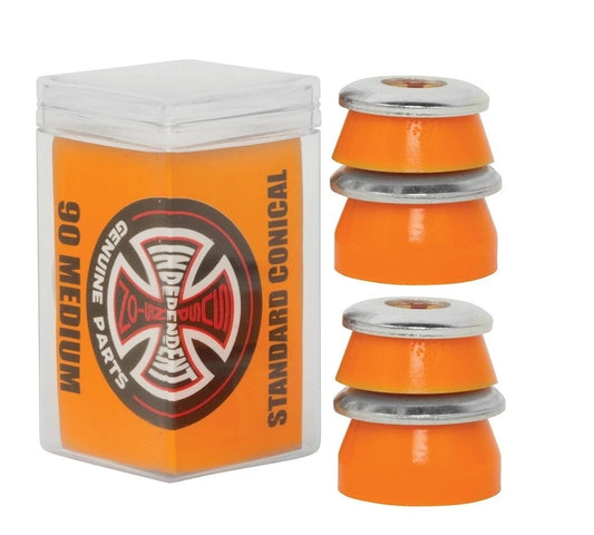 Independent Bushings 90A Medium Orange CONICAL Indy Skateboard Truck Rubbers