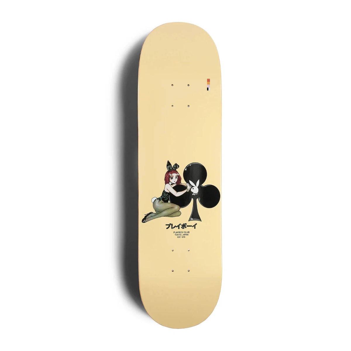 Color Bars Deck Playboy Tokyo Ace Of Clubs 8 5