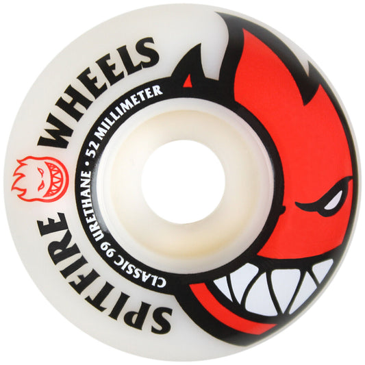 Spitfire Skateboard Wheels Bighead 52mm 99d Red