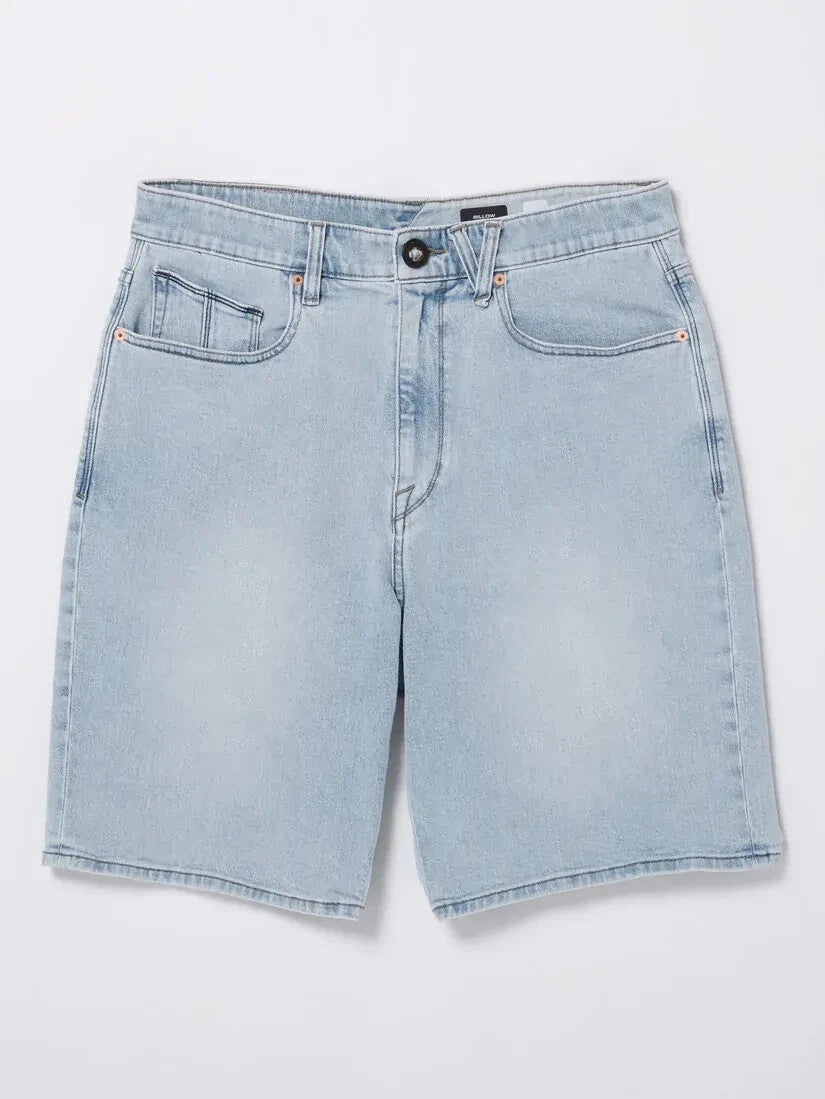 Volcom Billow Denim Shorts Indigo Desert Dirt