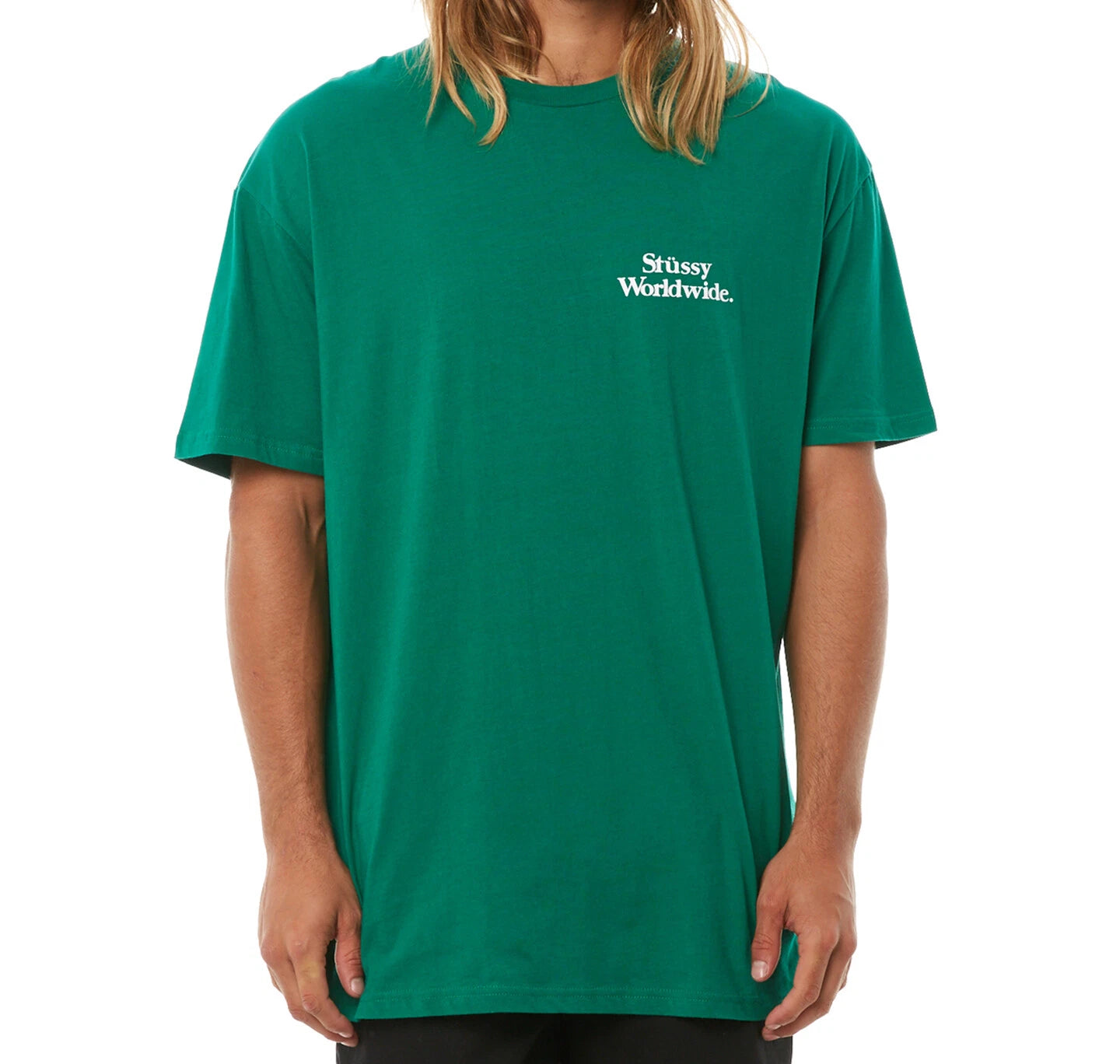 Stussy Think Ss Tee Kelly Green
