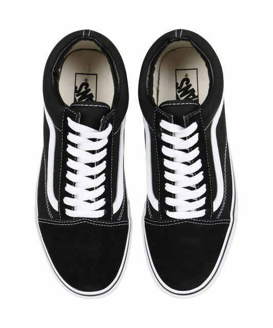 Vans Old Skool Black White Mens Skate Shoes