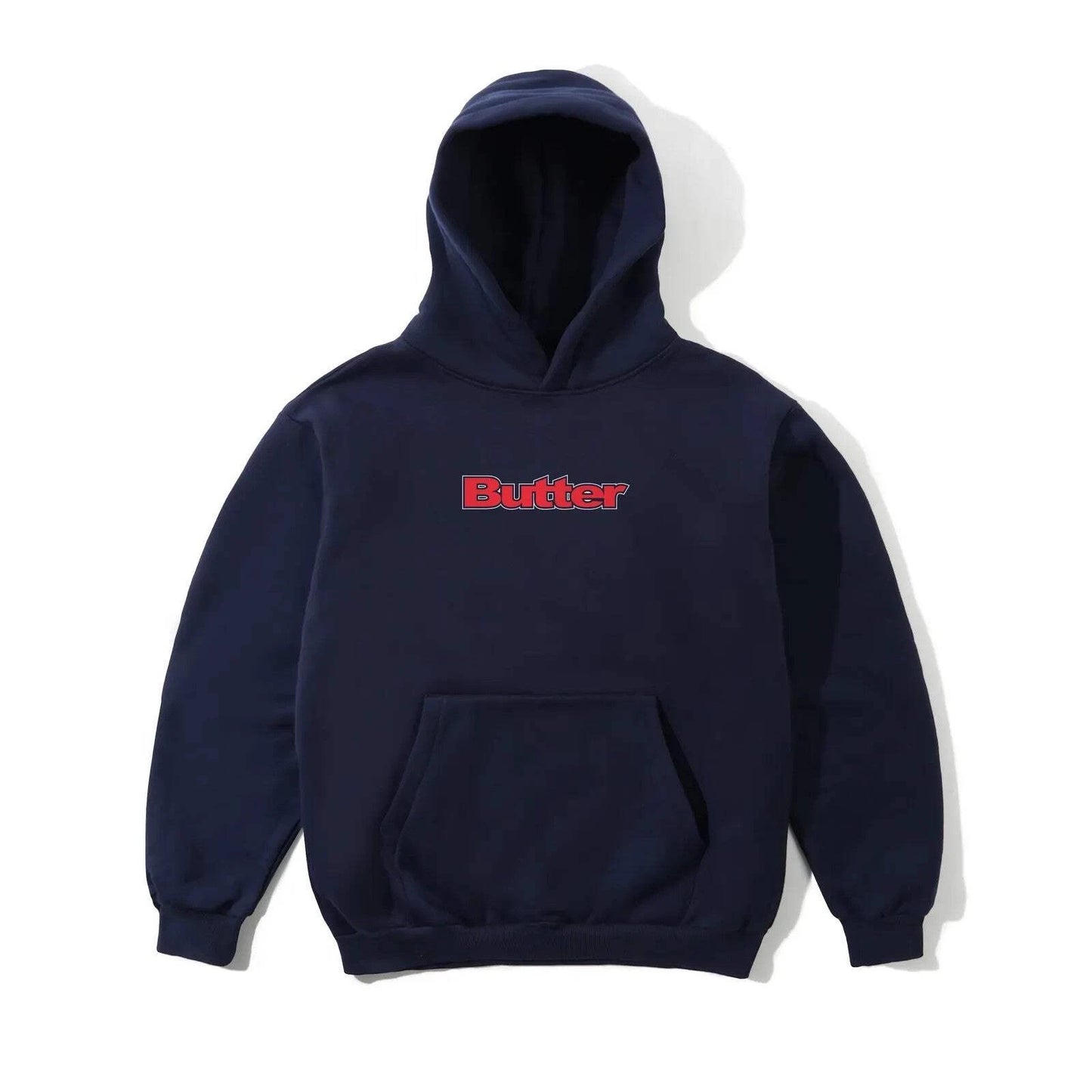 Butter Goods Ripstop Applique Hoodie Navy