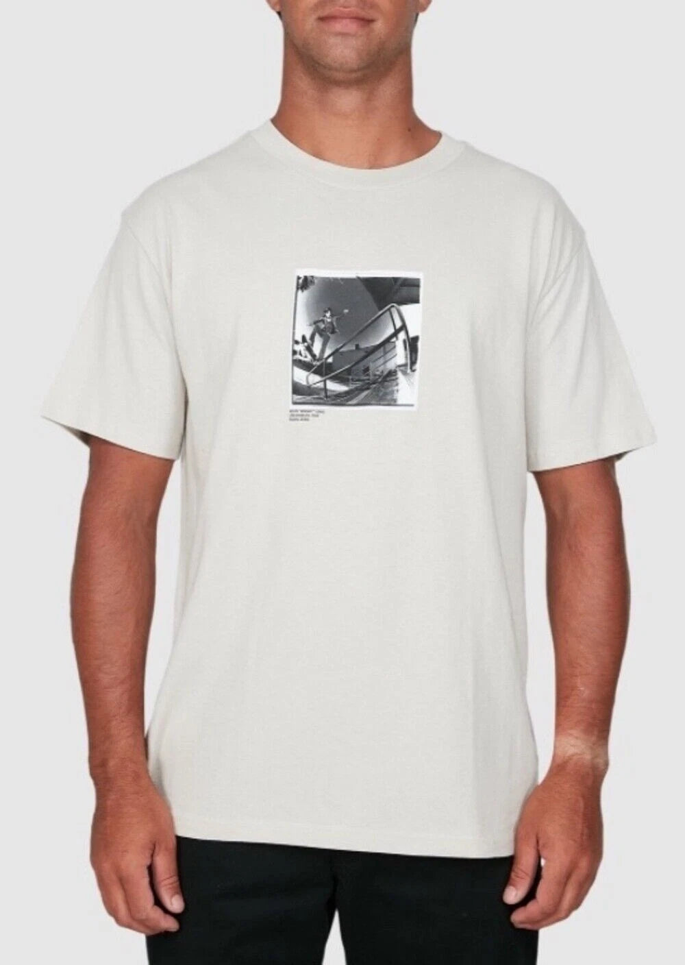 Rvca Baker Spanky Photo Tee Bone