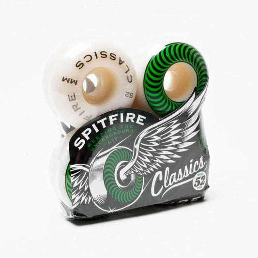 Spitfire Wheels Classics 52mm 99d Green Swirl