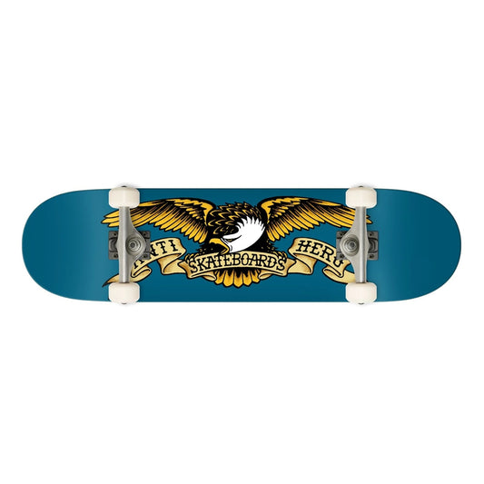 Anti Hero Skateboard Complete Classic Eagle 8.5" Navy