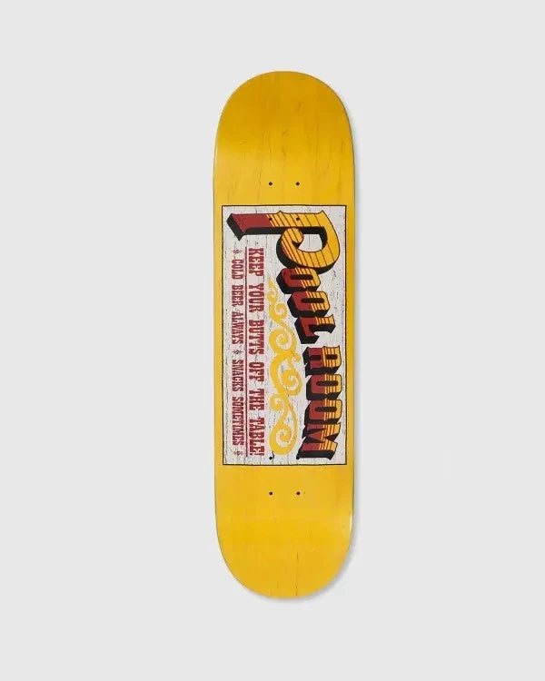 Poolroom Associates Skateboard Deck 8 5