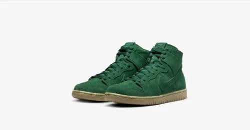 Nike Sb Zoom Dunk High Pro Decon Skate Shoe Gorge Green Black