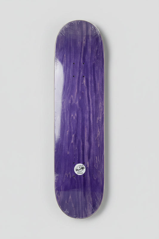 Say When Logo White / Black Skateboard Deck