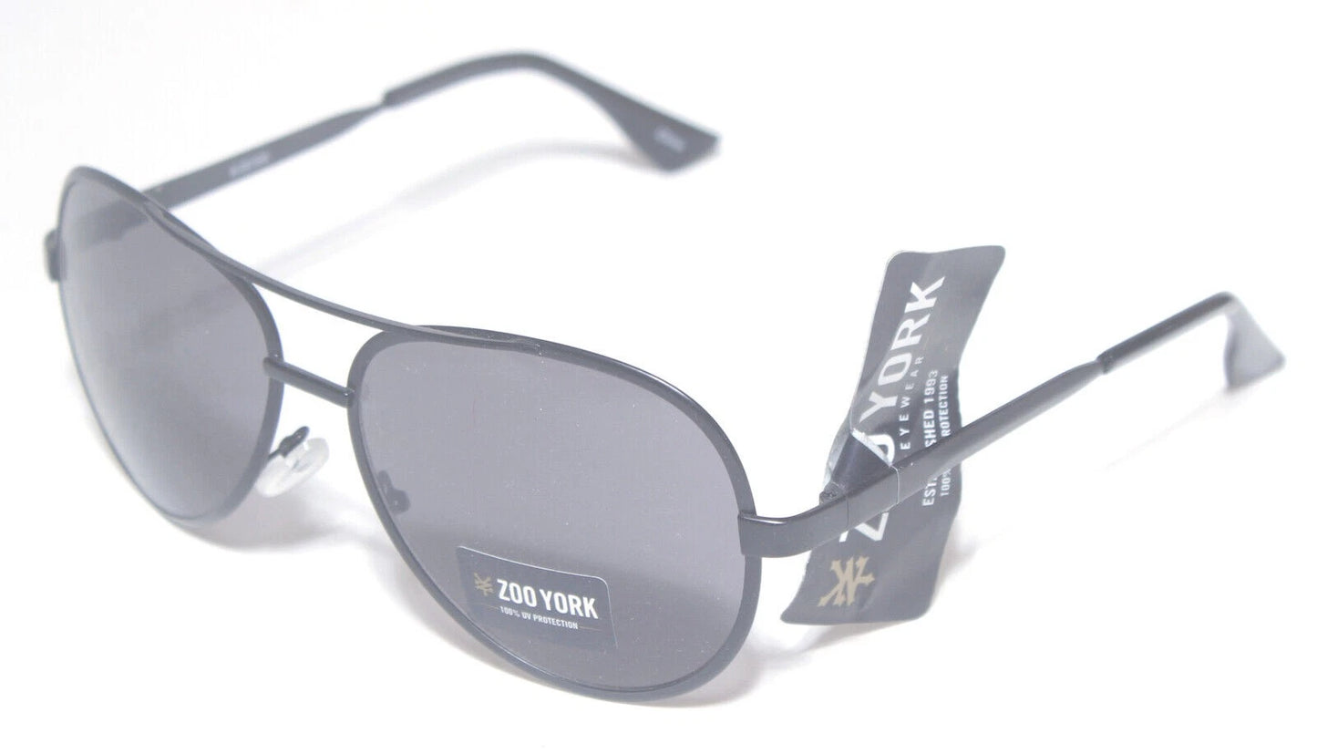 ZOO YORK SUNGLASSES black METAL AVIATORS