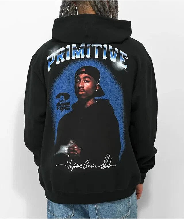 Primitive - Tupac No Shine II Black Hoodie