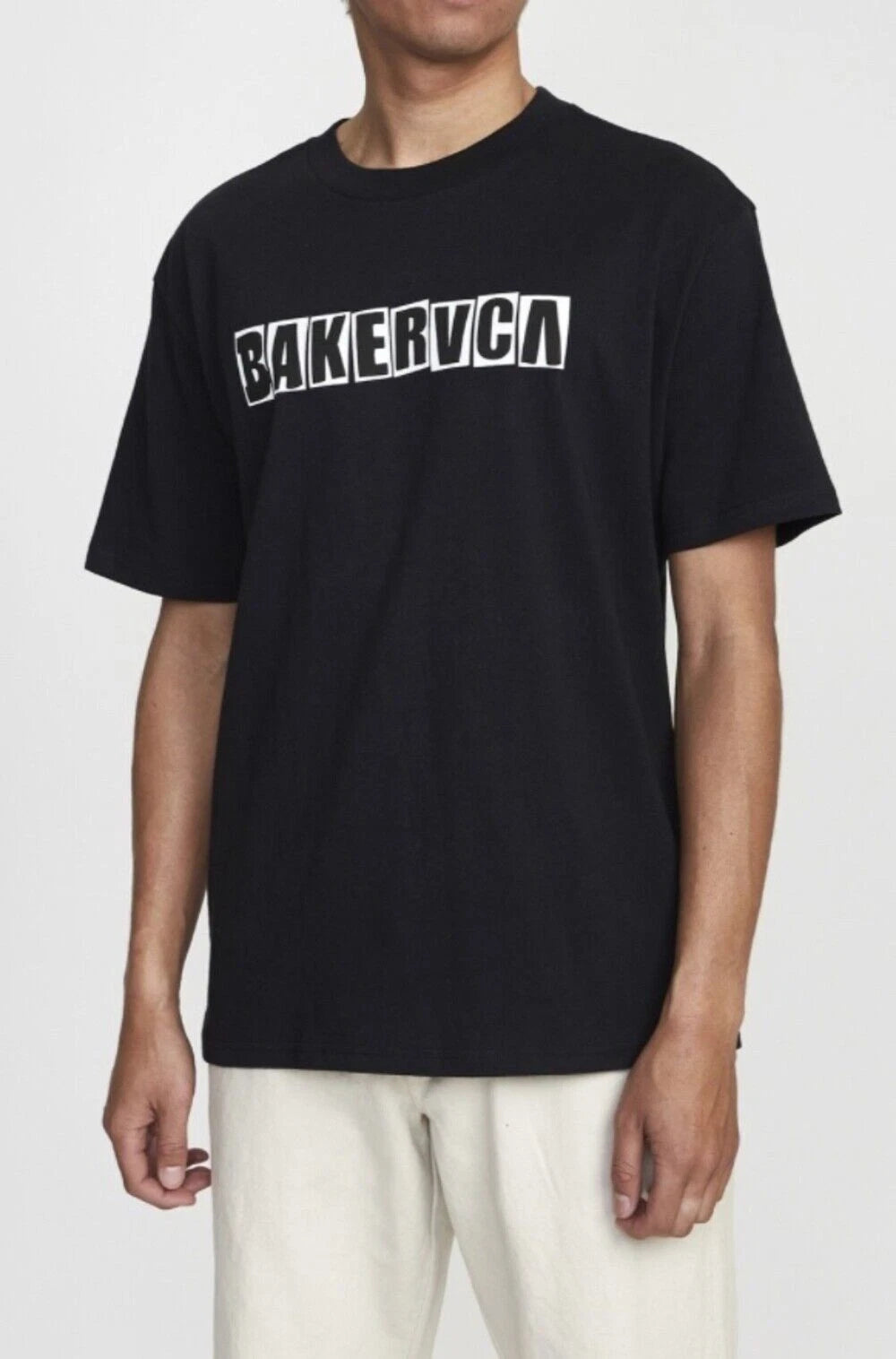 Baker Rvca Bakervca Ransom Tee Black