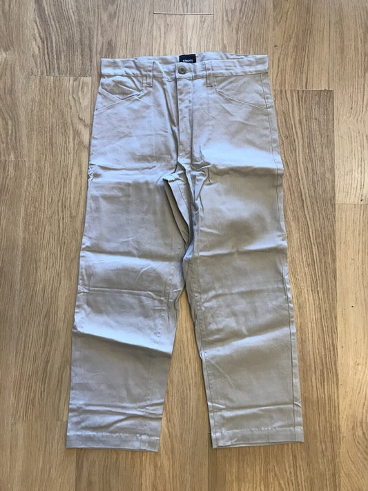 Kingpin Skate Supply Baggy Work Pants Bone w/ Utility Stash Pocket