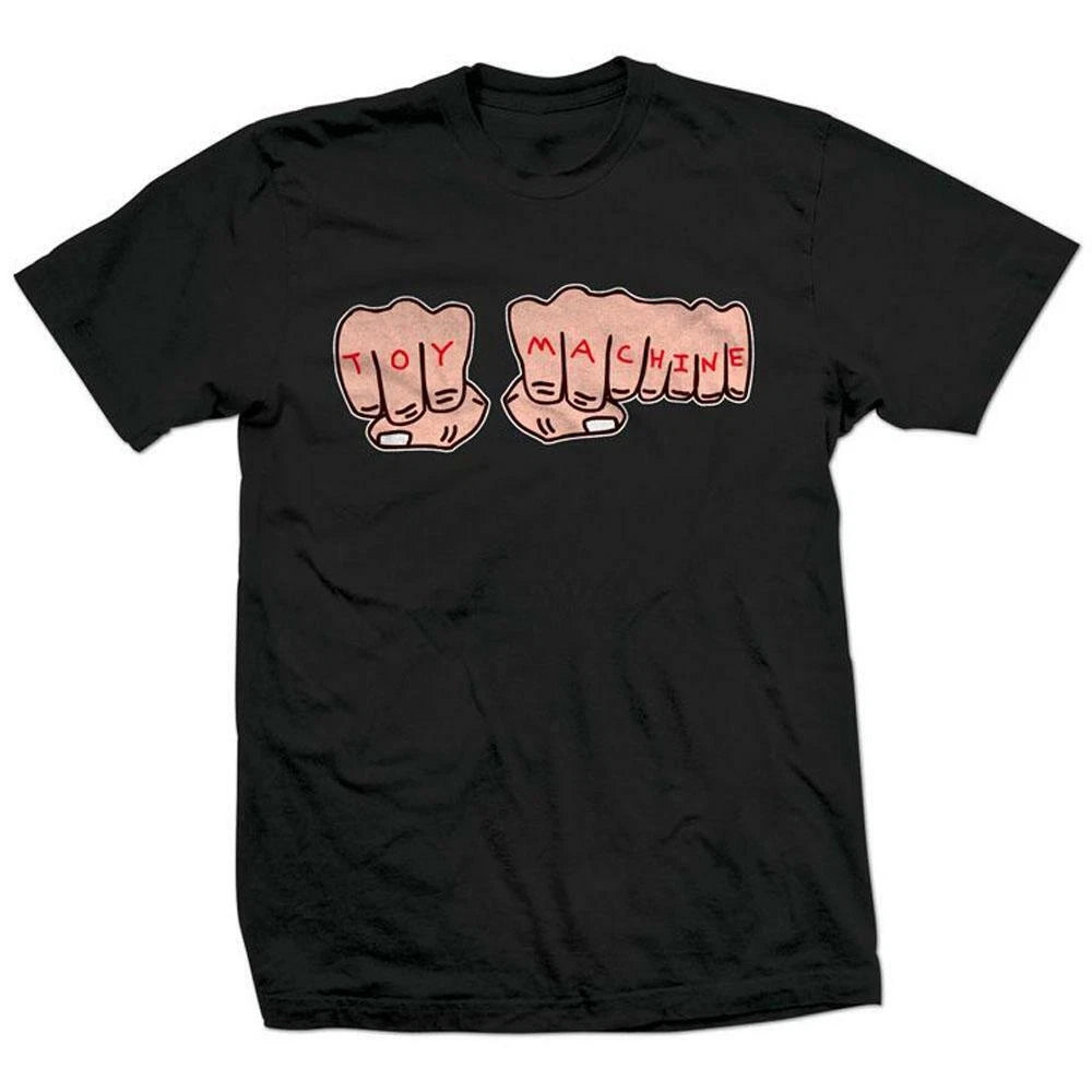 TOY MACHINE - FISTS T-SHIRT SHIRT BLACK NEW AUS SELLER