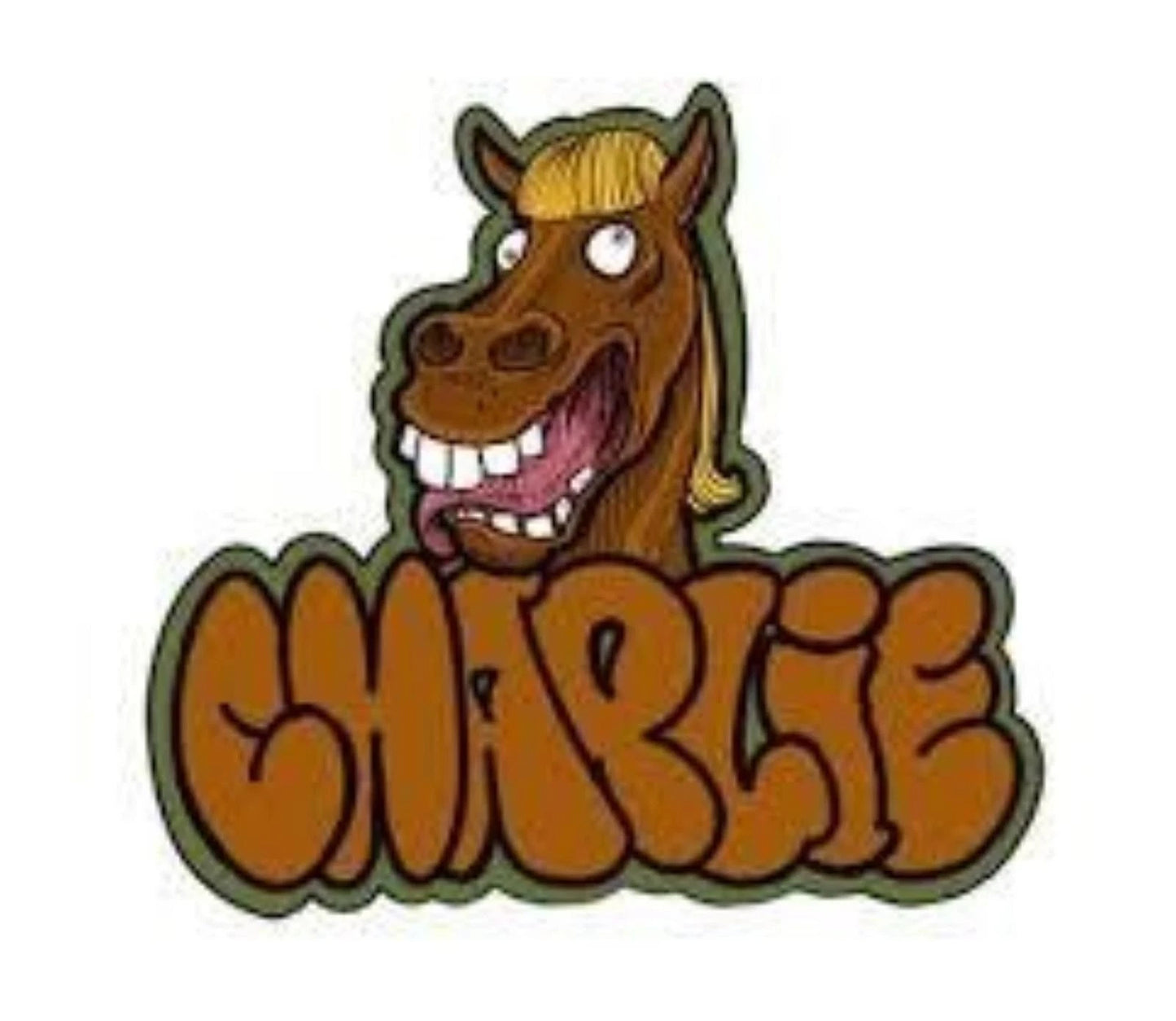 Charlie Horse Head Skateboard Wax Curb Wax skate Large