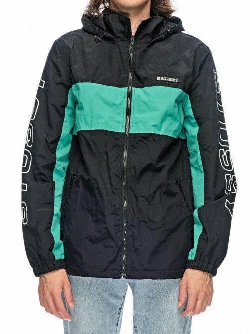 Stussy Spray Jacket Hood Black