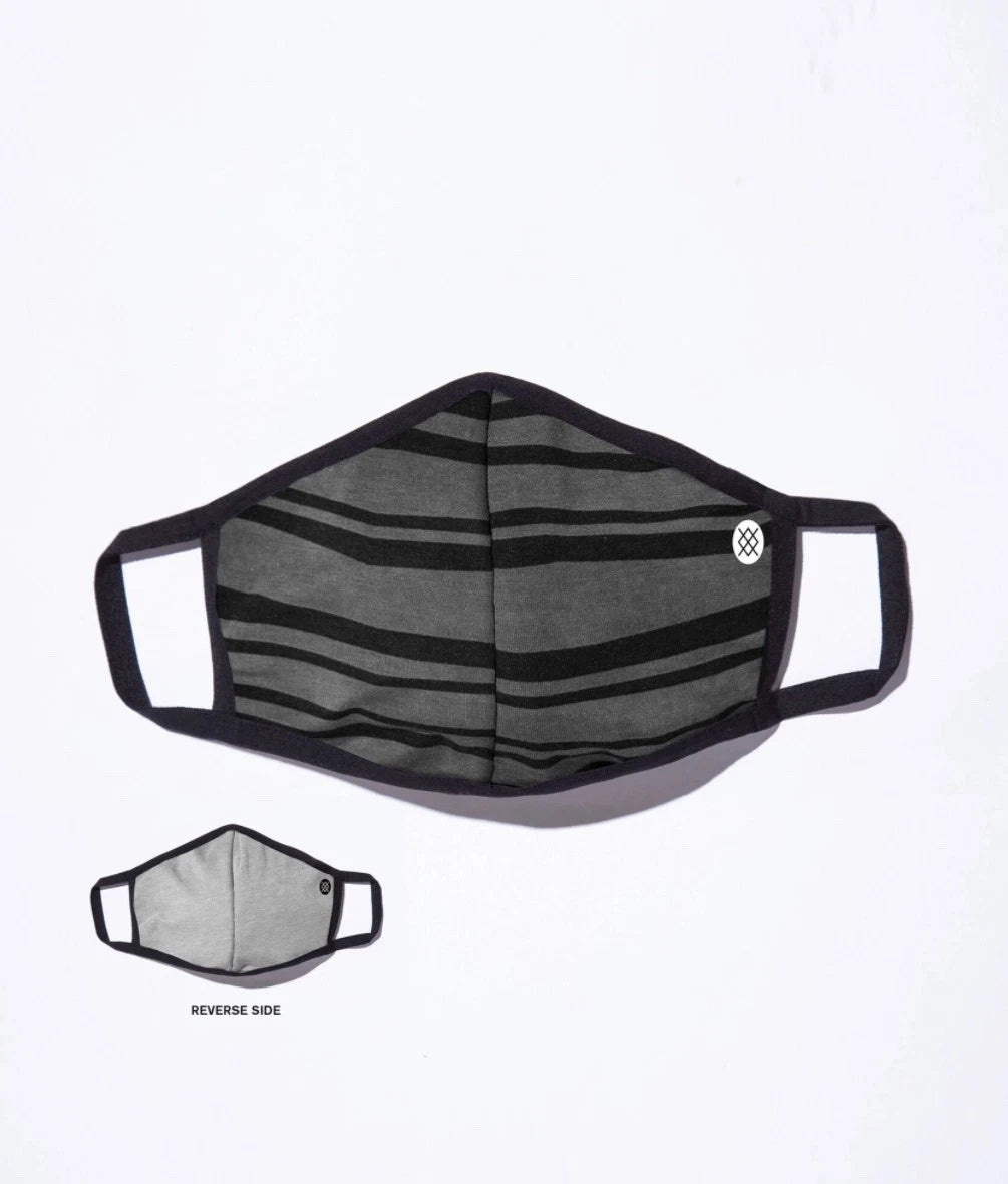 Stance Drake Face Mask Charcoal Osfm