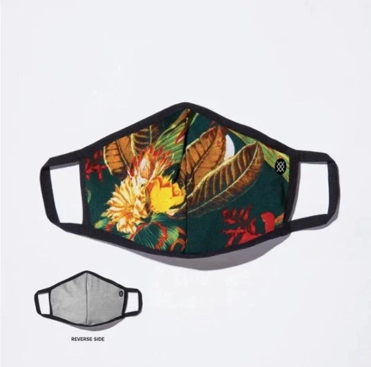 Stance Zecharia Face Mask Green Osfm
