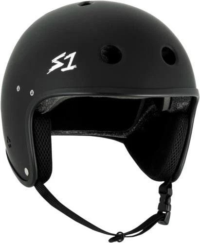 S One Retro Lifer Skateboard Helmet Matte Black