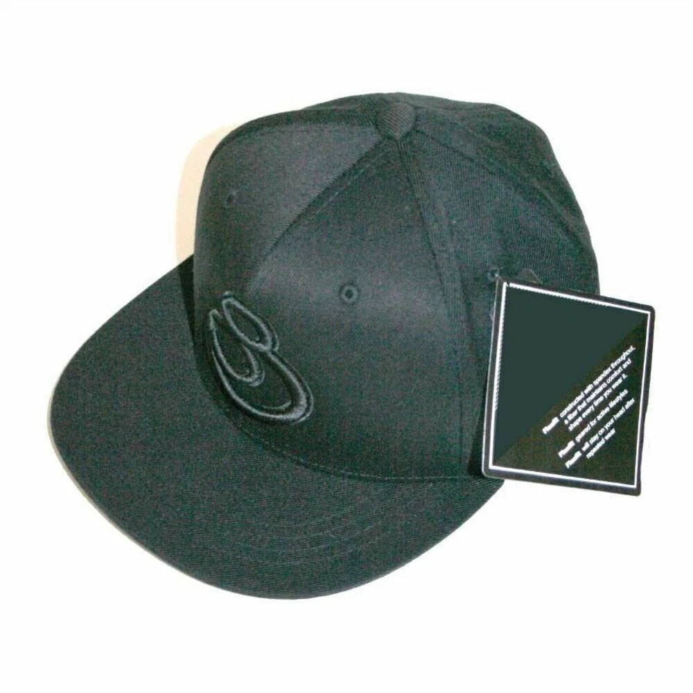 JUICE CLOTHING BIG BLACK CAP SNAPBACK HAT NEW FLEX FIT FLEXFIT YUPOONG