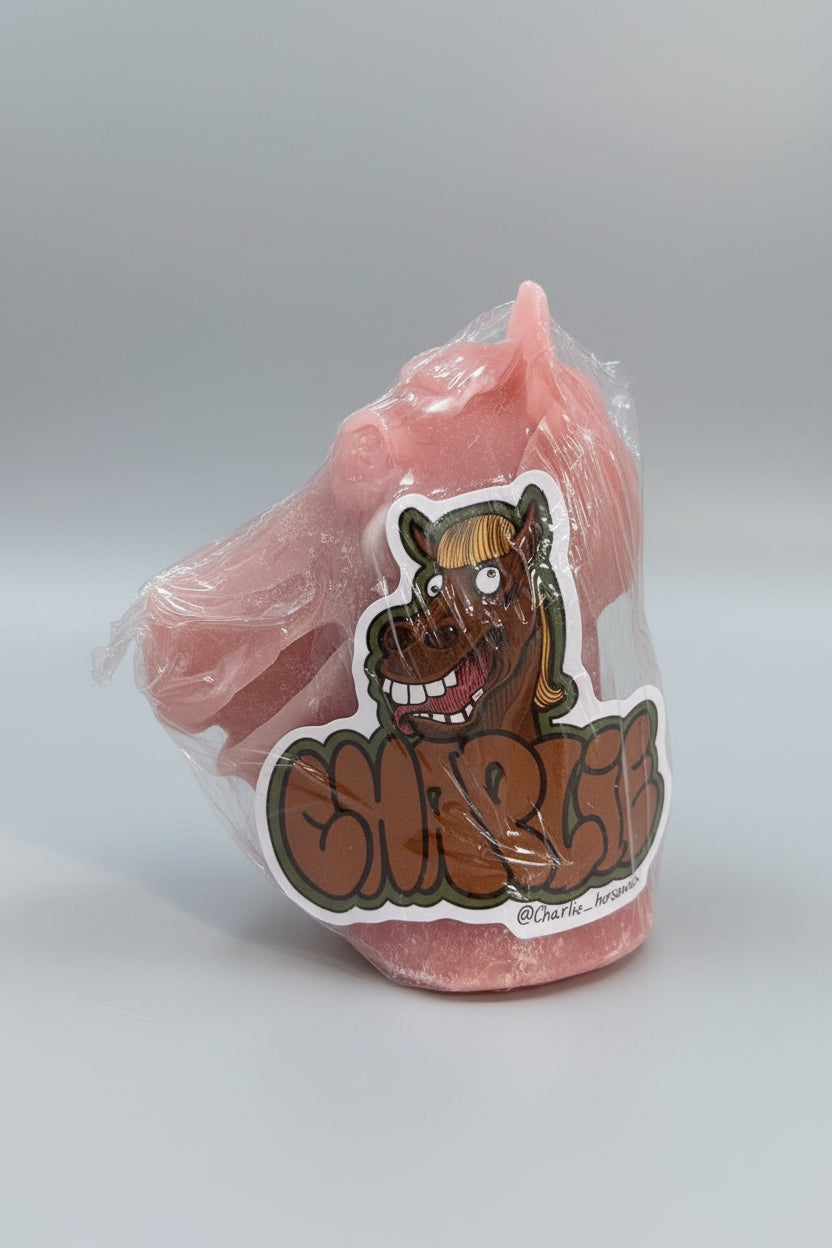 Charlie Horse Head Skateboard Wax Small