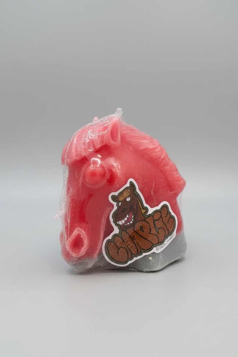 Charlie Horse Head Skateboard Wax Curb Wax skate Large