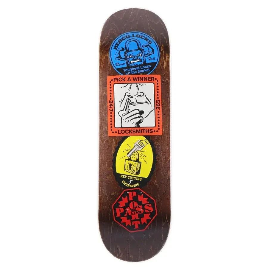 Pass Port Coaster Series Locksmith Skateboard Deck 8 8