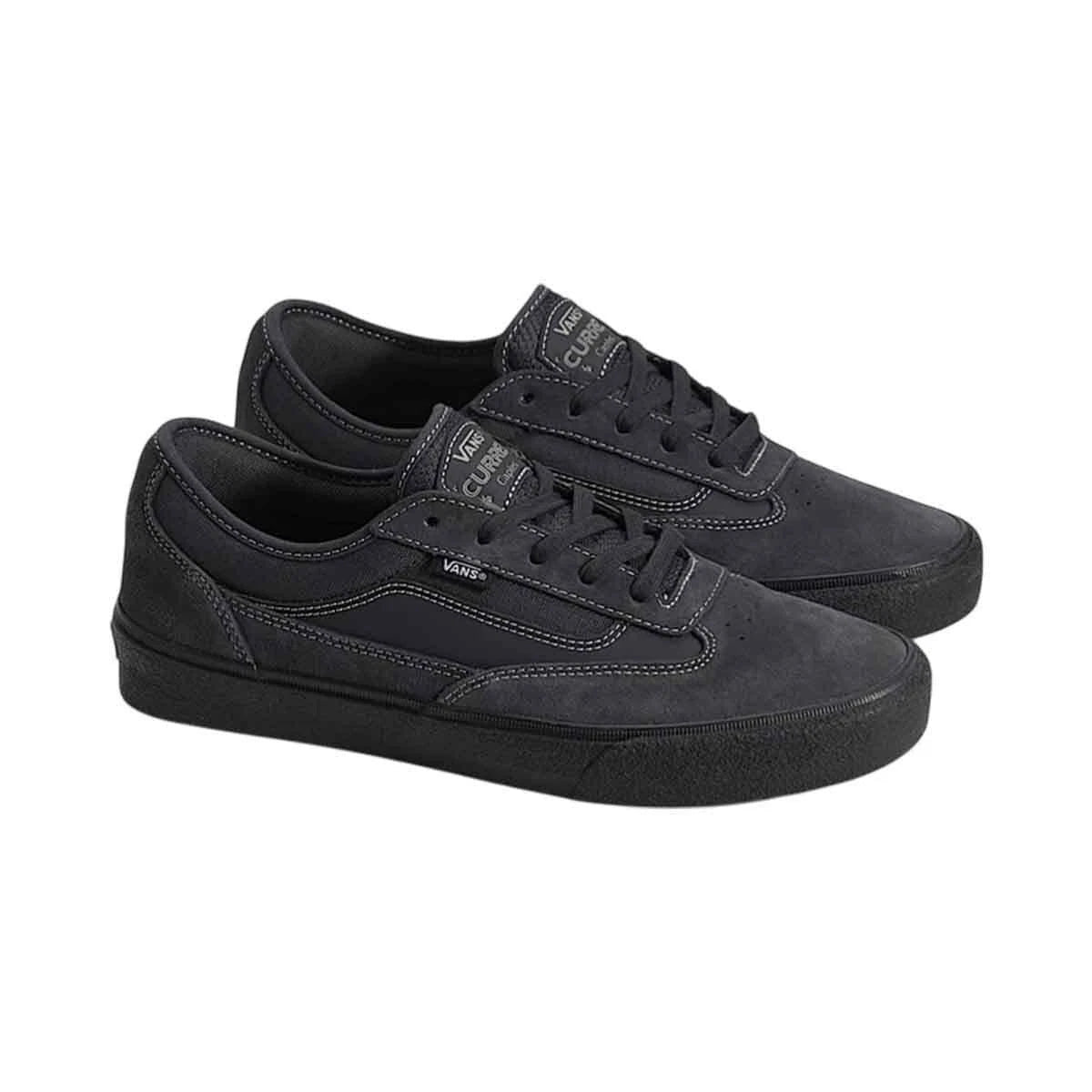 Vans Curren Caples Pro Skate Shoes Charcoal Black