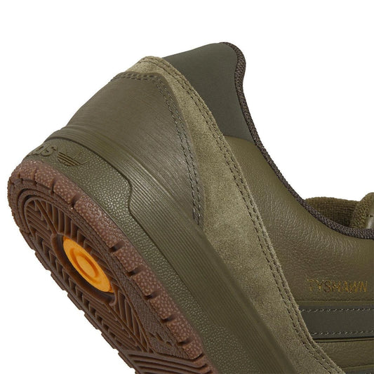 Adidas Tyshawn 2 Skate Shoes Olive Strata Gum
