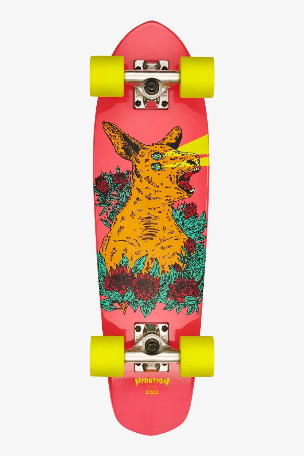 Globe Blazer Lazer Roo 7 25 X 26 Complete Cruiser
