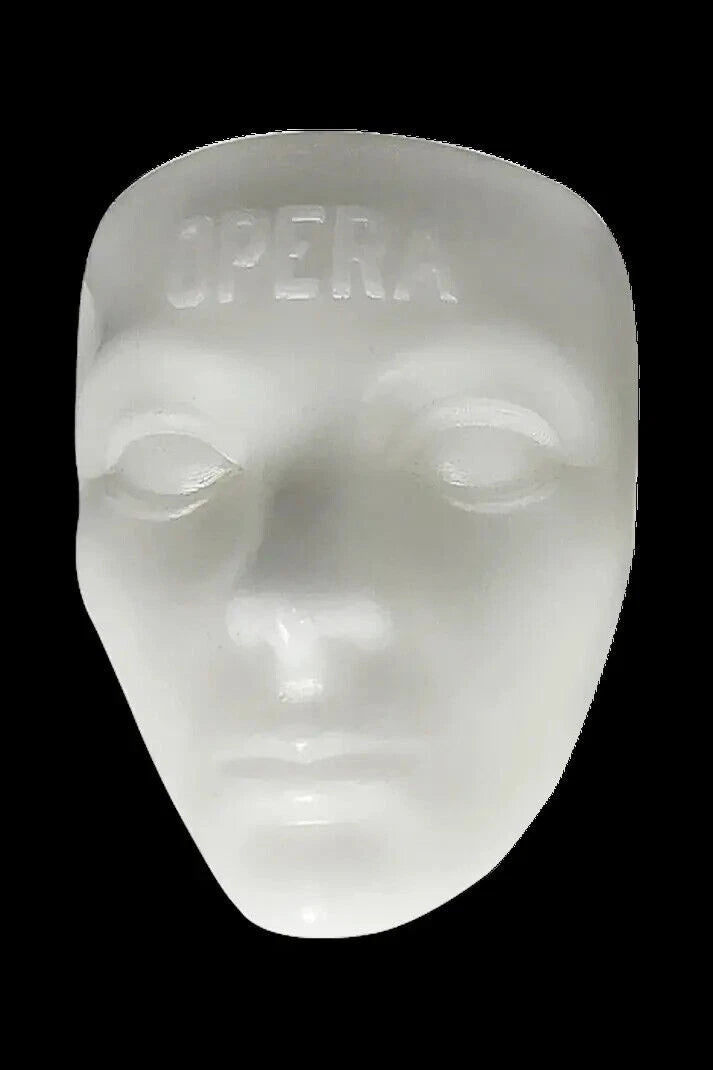 Opera Mask Wax White