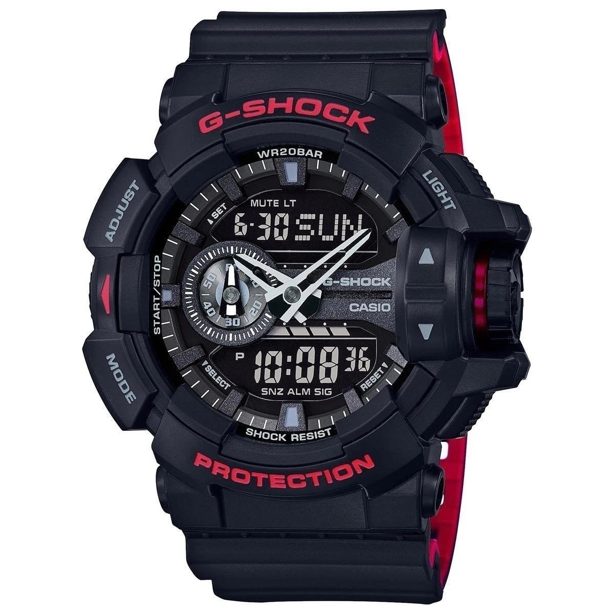 Casio G Shock Ga400Hr 1A Watch Black Red