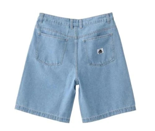 X-LARGE bull denim 91 Short mid blue XLARGE X LARGE loose fit shorts
