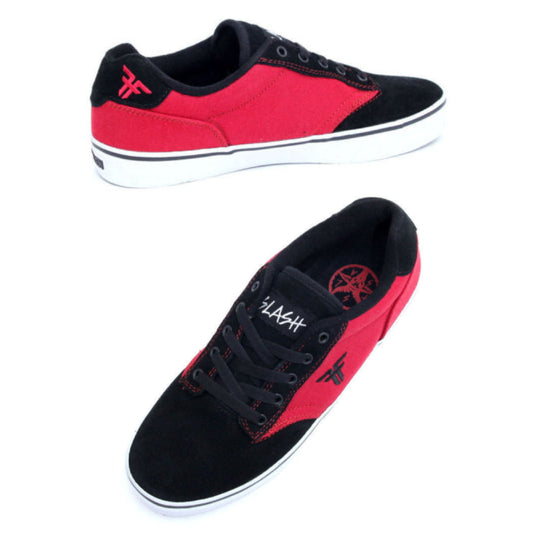 Fallen Shoes Kids Slash Black Red US SIZE Youth Skateboard Sneakers