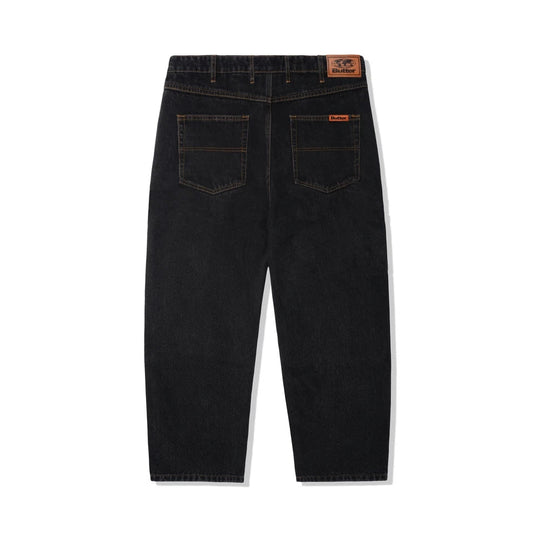 Butter Goods Jeans Denim Washed Black Santosuosso Baggy