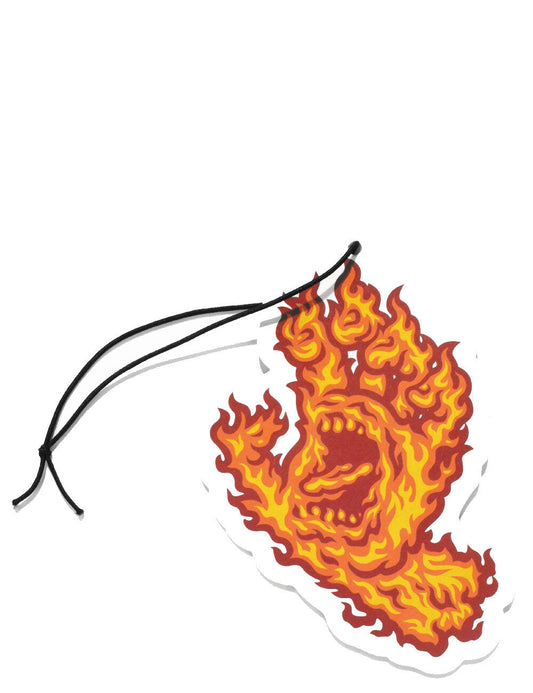 Santa Cruz Air Freshener Screaming Hand Flame Car Fragrance Skate Deodoriser