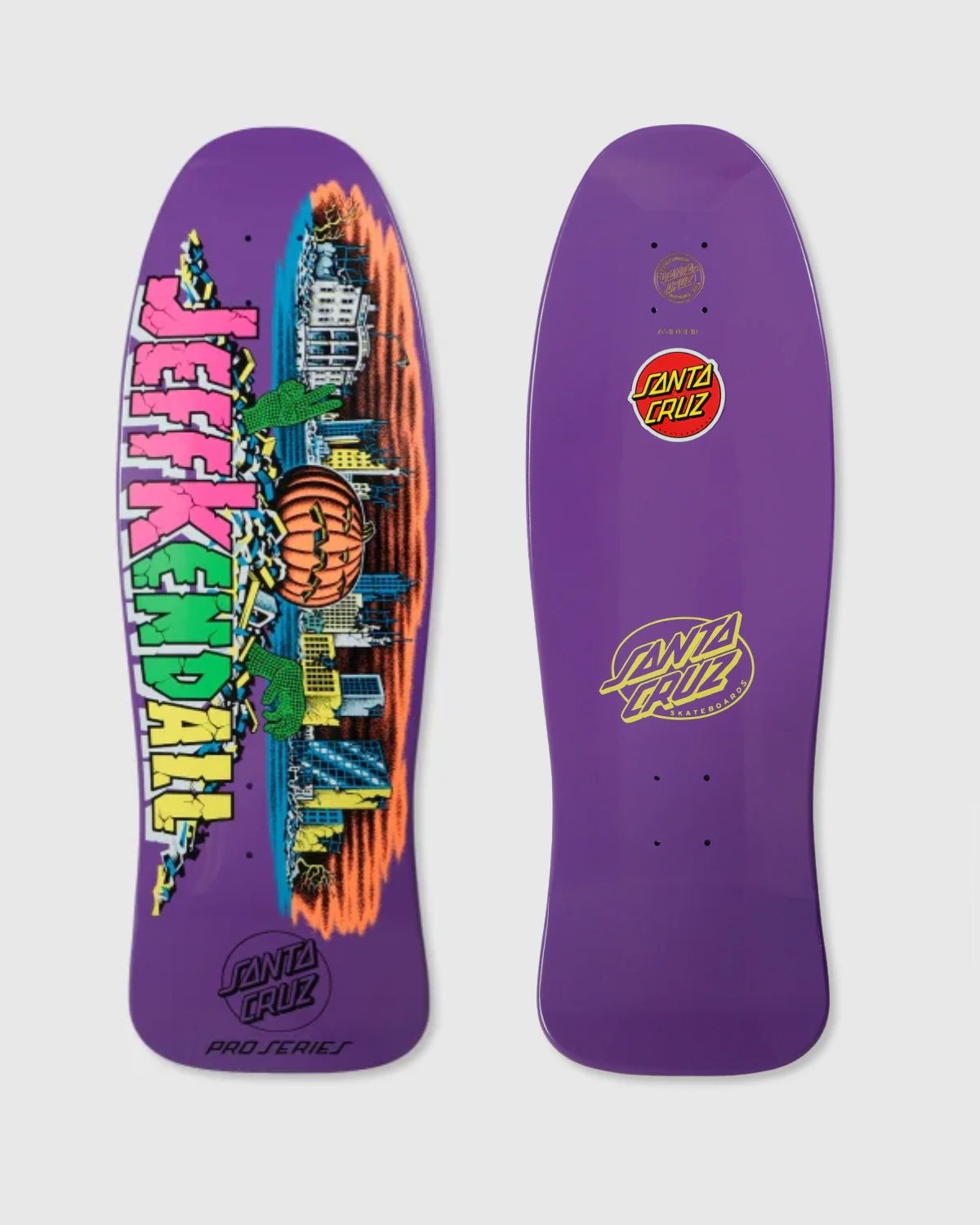Santa Cruz Deck Jeff Kendall Pumpkin Purple 10 Reissue