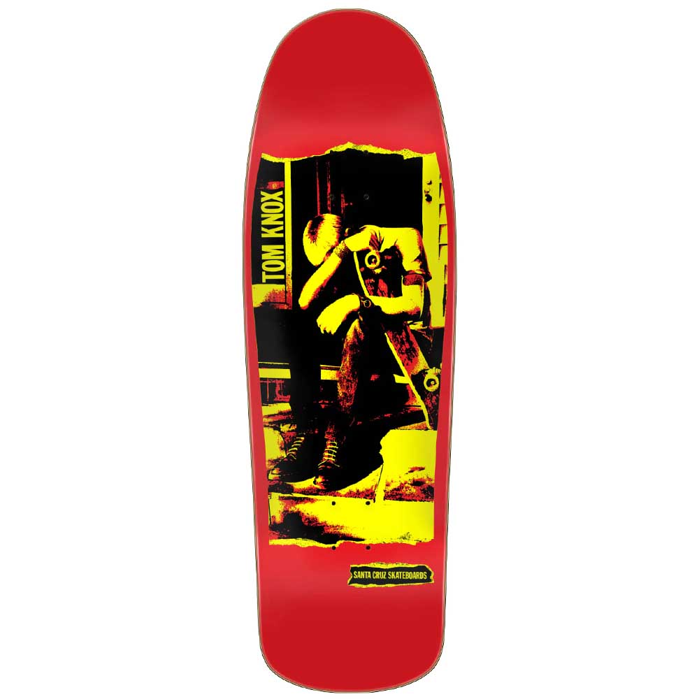 Santa Cruz Skateboard Deck Tom Knox Punk Discord Red 9 89