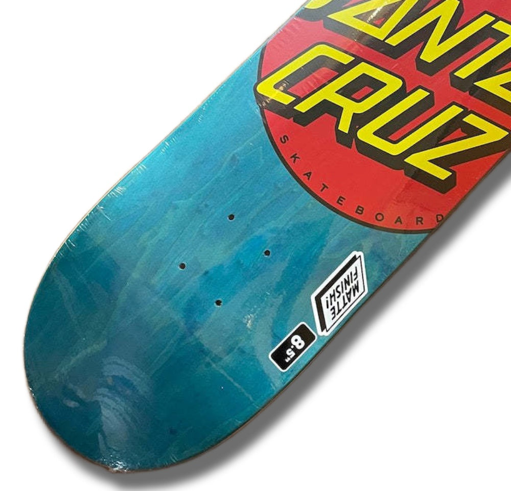 Santa Cruz Complete Classic Dot 8.5" Blue Matte Finish